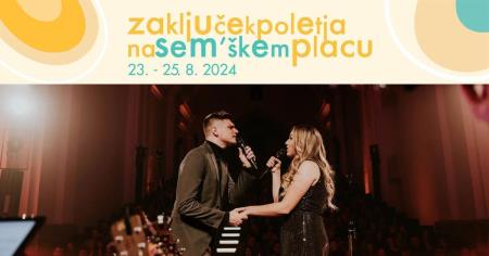 Zaključek poletja na Sem'škem placu, Uroš in Tjaša Steklasa